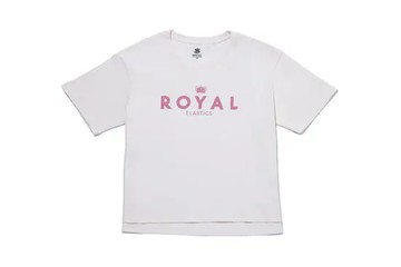 A11 ROYAL 寬版圓領 Logo Tee 米白色 M