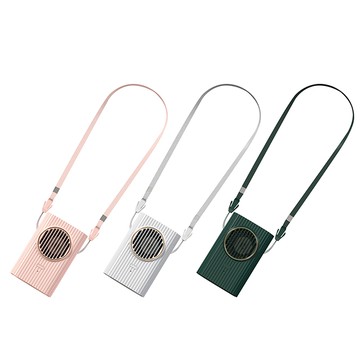 【KINYO】復刻3用輕巧掛脖扇(UF-176)