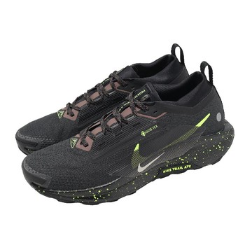 越野跑鞋 Pegasus Trail 5 GTX 男鞋 黑 綠 防水 戶外 FQ0908-014