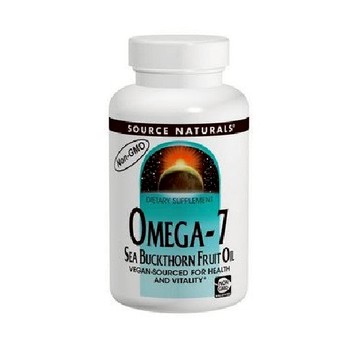 Omega7 Sea Buckthorn Fruit Oil 120 Sgels by Source Naturals