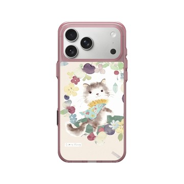 iPhone 17 Pro Max Clear (相機按鈕) 晶醺玫 - 涼丰 LiangFeng - 跟我走貓咪