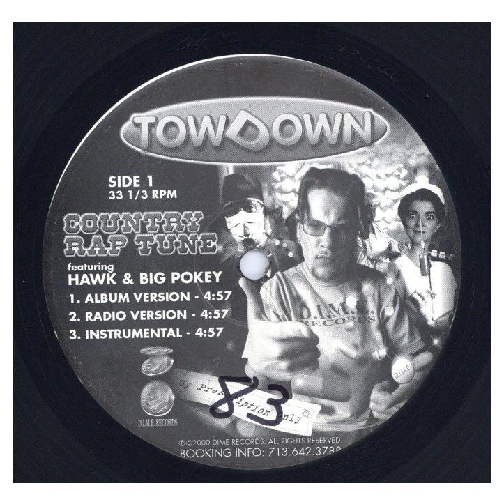 TOW DOWN feat Big Pokey, C-Note COUNTRY RAP TUNE   THE VIRUS 12" US 2000年リリース