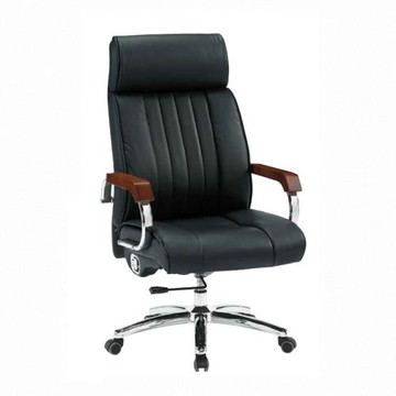 AS雅司-陣吾黑皮辦公椅-65*62*116-120cm
