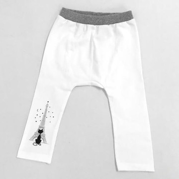 韓國Attipas輕柔長褲-純白優雅