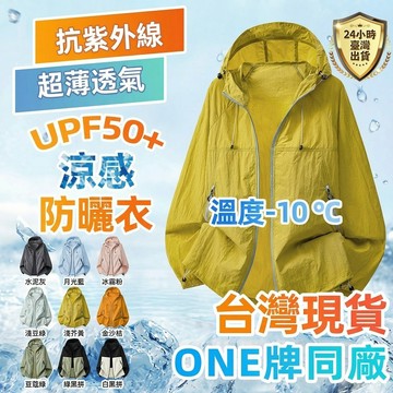 【台灣現貨】糖果多巴胺色防曬外套 涼感冰絲防曬衣 UPF50+ 雙開拉鏈設計 輕薄透氣皮膚衣 男女防曬衣 戶外騎行外套