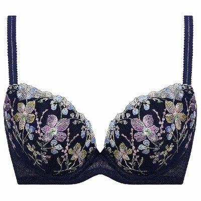 トリンプ インターナショナル ジャパン レディース 天使のブラ スリムライン 極上ライト524 ブラジャー ネイビー D70 通販 Lineポイント最大get Lineショッピング