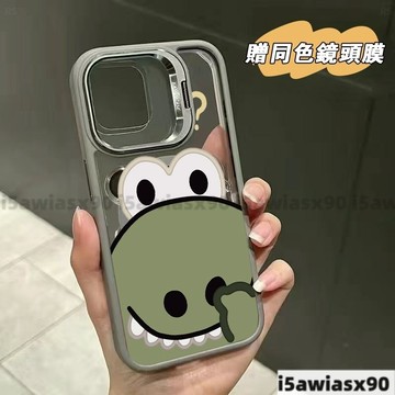挖鼻恐龍Magsafe磁吸金屬鏡頭支架iPhone17 16 15 14 13 12 11Pro Max手機殼