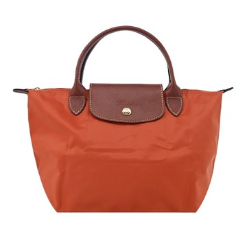 LONGCHAMP LE PLIAGE系列手提水餃包(小/磚紅)1621-089-P97