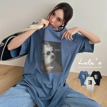 限時下殺/現貨/墨鏡狗狗T恤３色【A01250144】