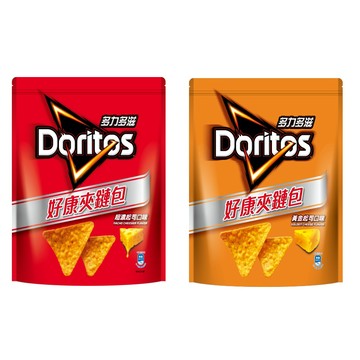 【蝦皮直營】多力多滋 夾鏈包系列 300g/包 超濃起司/黃金起司 零食 餅乾 洋芋片 玉米片
