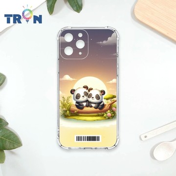 TRON IPhone 11 PRO 可愛萌熊貓 四角防摔載具殼 軟殼 手機殼
