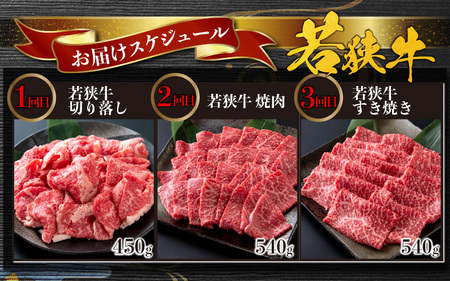 肉好き大集合！若狭牛 食べ比べ 定期便！