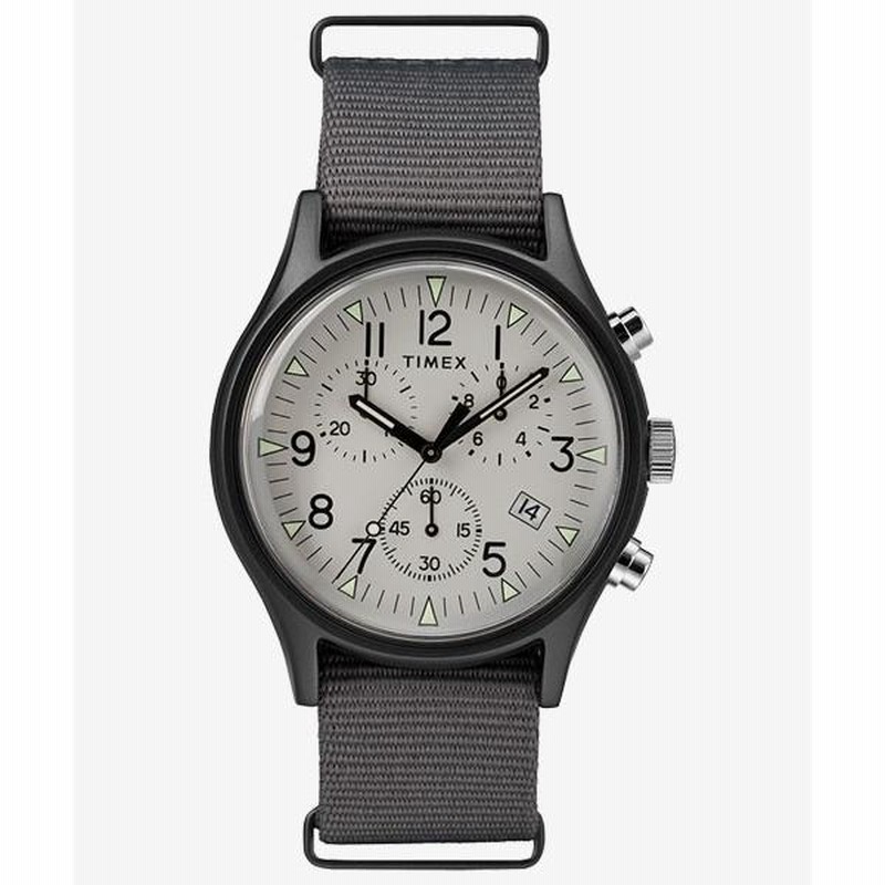 タイメックス TIMEX MK1 アルミニウム クロノ グレー TW2T10900