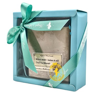 BOEMI 花賦靚膚約旦死海礦泥潤膚皂 含天然植萃成份  105g  1個