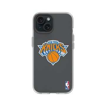 iPhone 15 Clear 透明 - NBA - Logo-紐約尼克 New York Knicks
