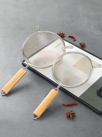 不銹鋼漏網豆漿過濾網篩超細廚房家用笊籬撈漏勺輔食果汁隔渣神器