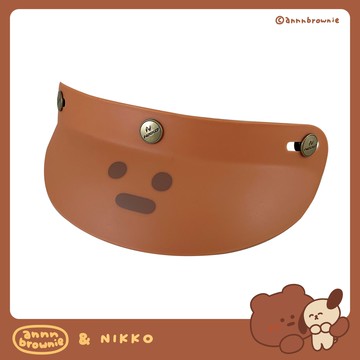 【可愛預購】Nikko N401 布朗尼專屬帽簷 兩款可選