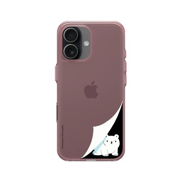 iPhone 17 Clear (相機按鈕) 晶醺玫 - 白白日記 Darylhochi - 我在這