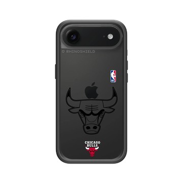 iPhone Air Mod NX -邊框背蓋組合 (相機按鈕) 黑 - NBA - B&W-芝加哥公牛 Chicago Bulls B&W - Light