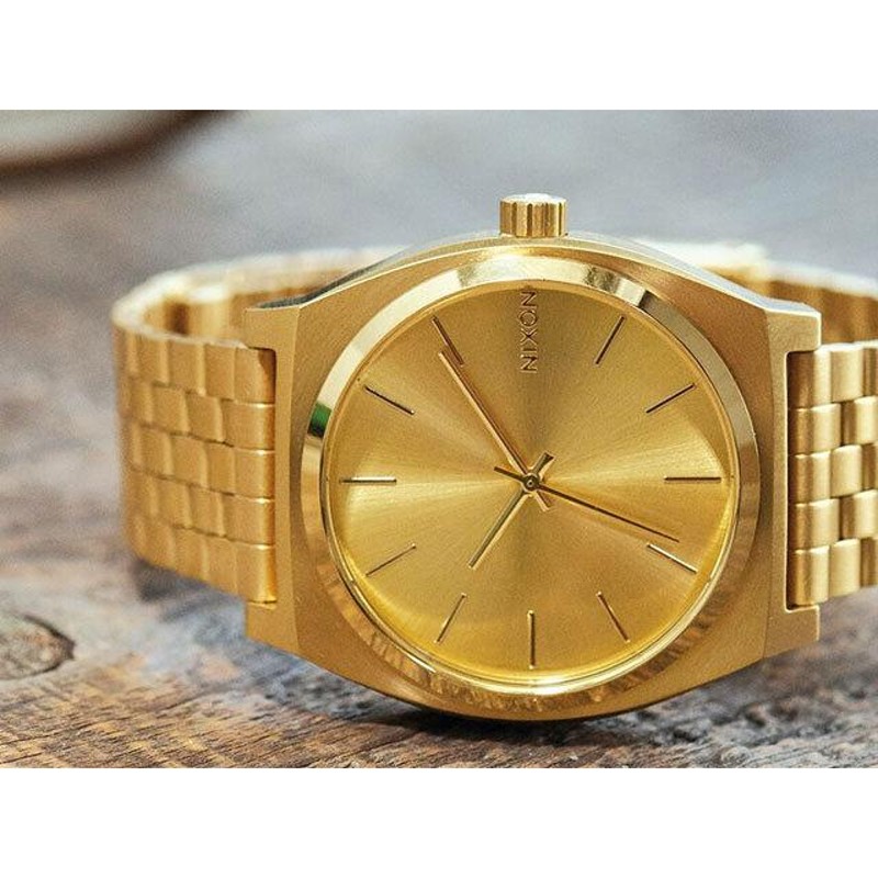 NOE246NIXON/TIME TELLER GOLD