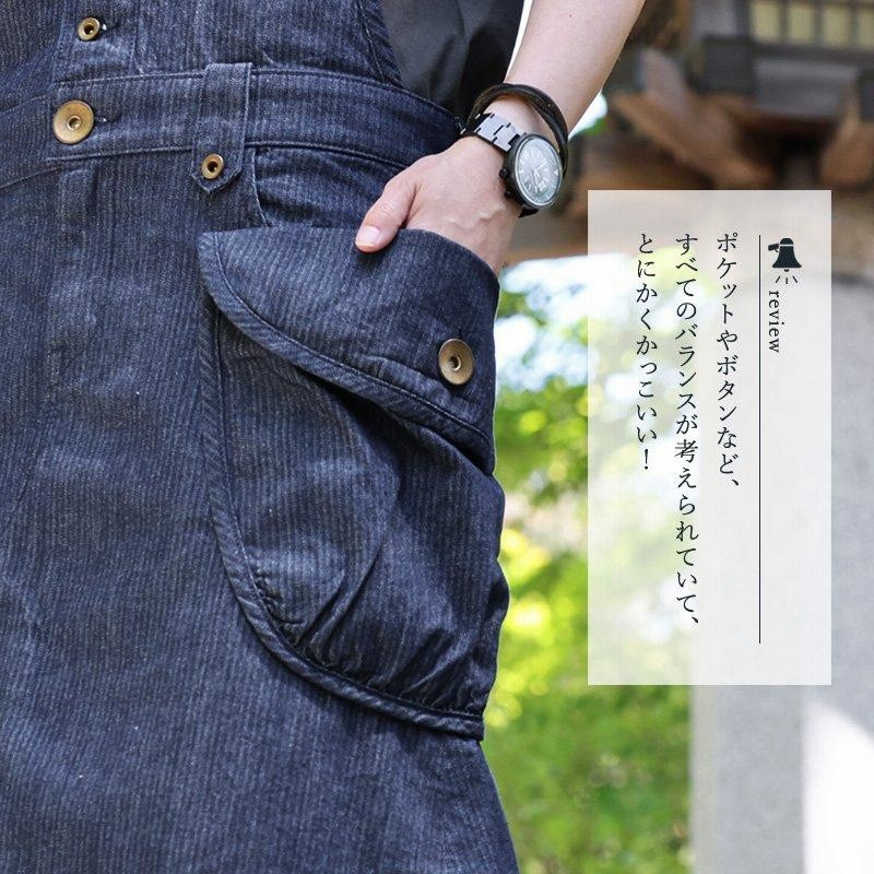 デニム サロペット マキシ レディース 軽い 柔らかい 大きい