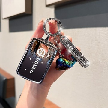 適用富豪Volvo汽車鑰匙殼 TPU汽車鑰匙套XC60 XC90 XC40汽車鑰匙包V60 S60 S90 V90鑰匙殼