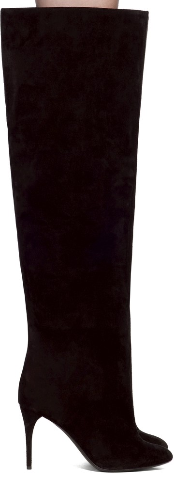 ALAÏA 黑色 Decollete 高筒靴