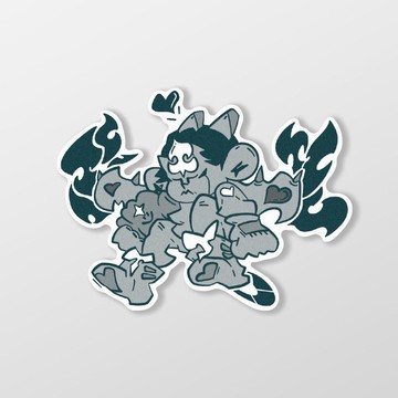 惡魔之子/PPF/車貼、貼紙、軟磁 SunBrother孫氏兄弟