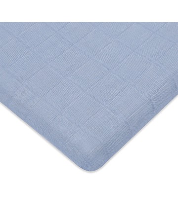 Babyletto All Stages Bassinet Sheet in Gots Certified Organic Muslin Cotton