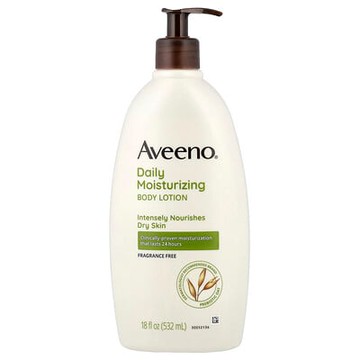 Aveeno, 每日保濕乳液，無香，18 液量盎司（532 毫升）
