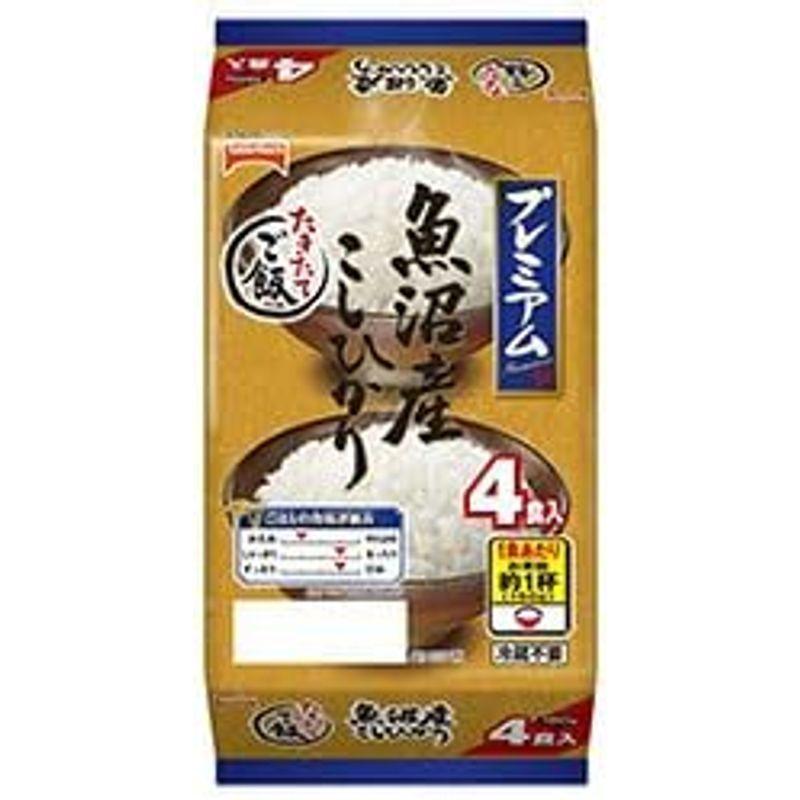 テーブルマーク たきたてご飯 魚沼産こしひかり (分割) 4食 (150ｇ×2食×2個)×8袋入×(2ケース)