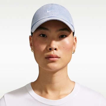 【NIKE】U NK CLUB CAP U CB DENIM 24 L 運動帽 棒球帽 丹寧 藍 HF0383-486
