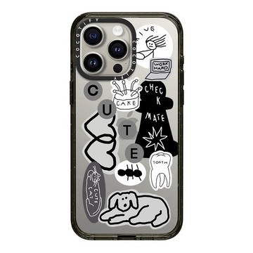 可愛狗狗 iPhone17Promax手機殼 蘋果15Pro防摔殼i14保護殼i13硬殼i12