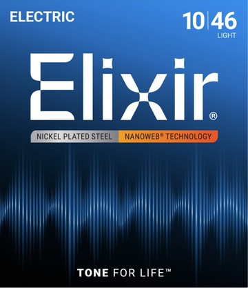 Elixir 12052 NANOWEB 鍍鎳鋼 (10-46)