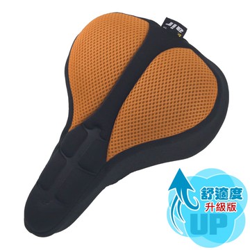 DR.AIR 升級版登山車用3D立體紋路氣墊座墊套-香檳色