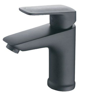 BOSS 科隆單孔面盆龍頭-消光黑/HB-210088MB 桃竹苗提供安裝服務