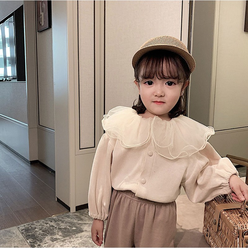 Chloe kids クロエ キッズ ニットカーディガン-