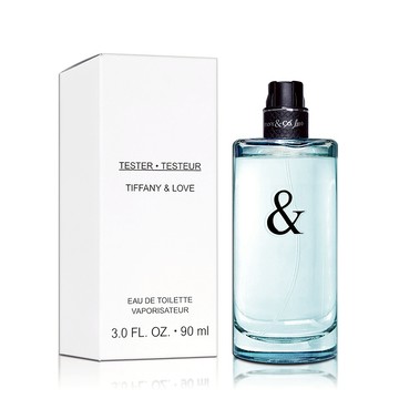 【Tiffany & Co.】蒂芬妮 Tiffany & Love for him 愛語男性淡香水 (90ML) TESTER 環保包裝 簡易瓶蓋