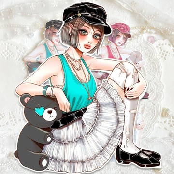 Aki 貼紙
