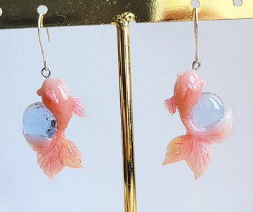 如魚得水 純銀耳環/耳夾