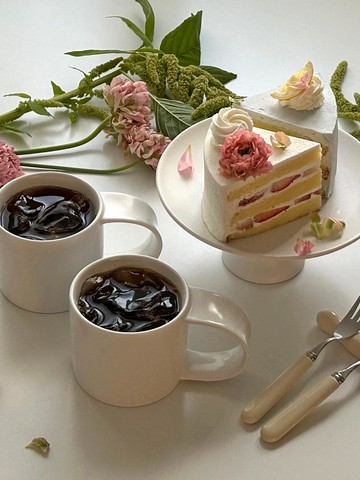 Ceramic Matte 3-Piece Teatime Set [2color]