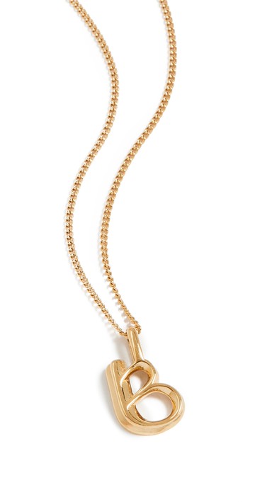 Jenny Bird Monogram Necklace K One Size