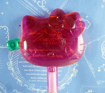 【震撼精品百貨】Hello Kitty 凱蒂貓~KITTY造型原子筆-大頭蝴蝶結造型-桃色