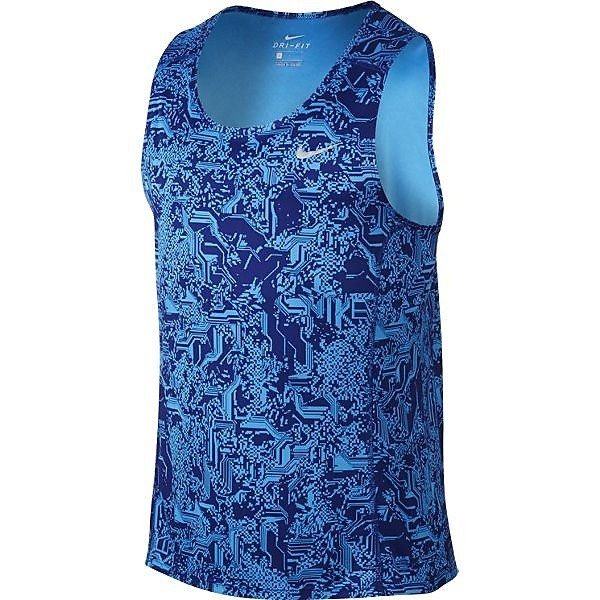 Nike ナイキ ランニング メンズ半袖tシャツ As M Nk Dry Miler Tank Printed 455 メンズ ディープロイヤルブルー ライトフォトブルー リフレク 通販 Lineポイント最大0 5 Get Lineショッピング