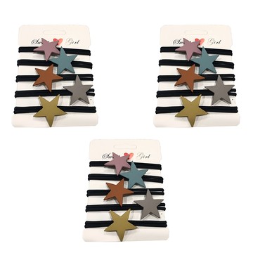 Hannah 正韓造型髮束 Set 3個  星星