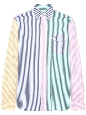 Polo Ralph Lauren - striped cotton shirt - men - Cotton - XXL - White