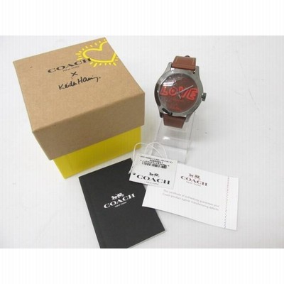腕時計/ウォッチ》未使用 COACH コーチ KEITH HARING キース