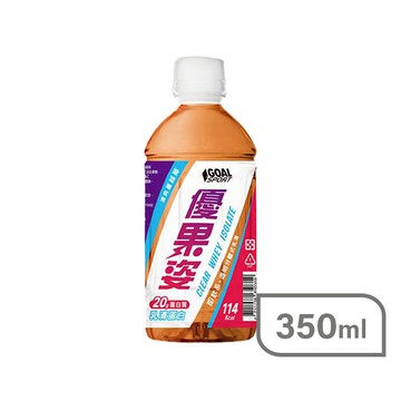 GOAL SPORT透明乳清蛋白飲350ml-蔓越莓-款式隨機