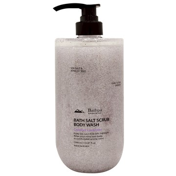 Bathpa 香氛海鹽去角質沐浴露 舒眠薰衣草  1瓶  1L