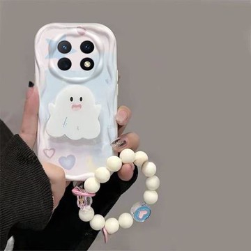 oppoA5pro手機殼幽靈支架oppo保護A5pro硅膠套5G全包防摔PKP110軟殼女支架新款高級感oppoA5pro保護套